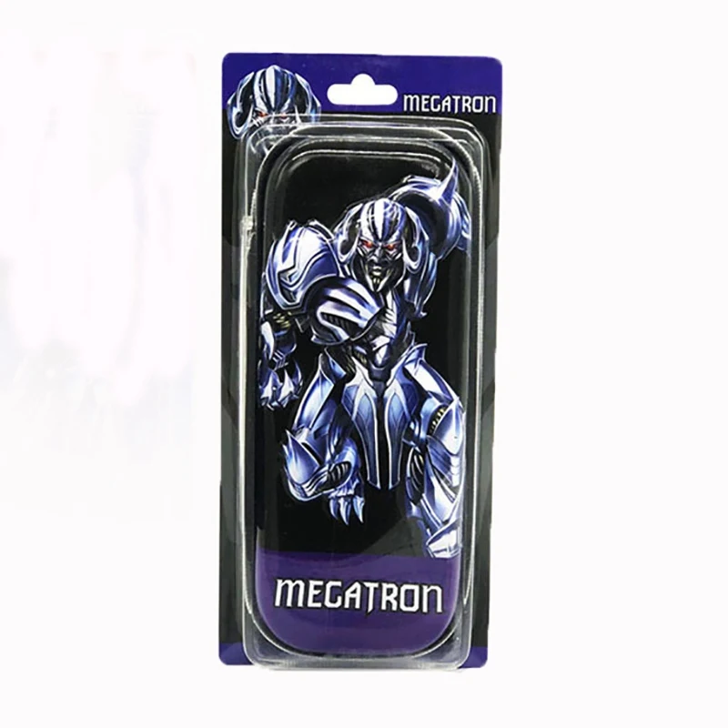 Megatron Классический мультфильм рюкзак с изображением трансформеров оптимуса прайма и Бамблби», «десептиконов Карандаш Чехол День защиты детей милый кошелек вечерние подарок - Цвет: Megatron