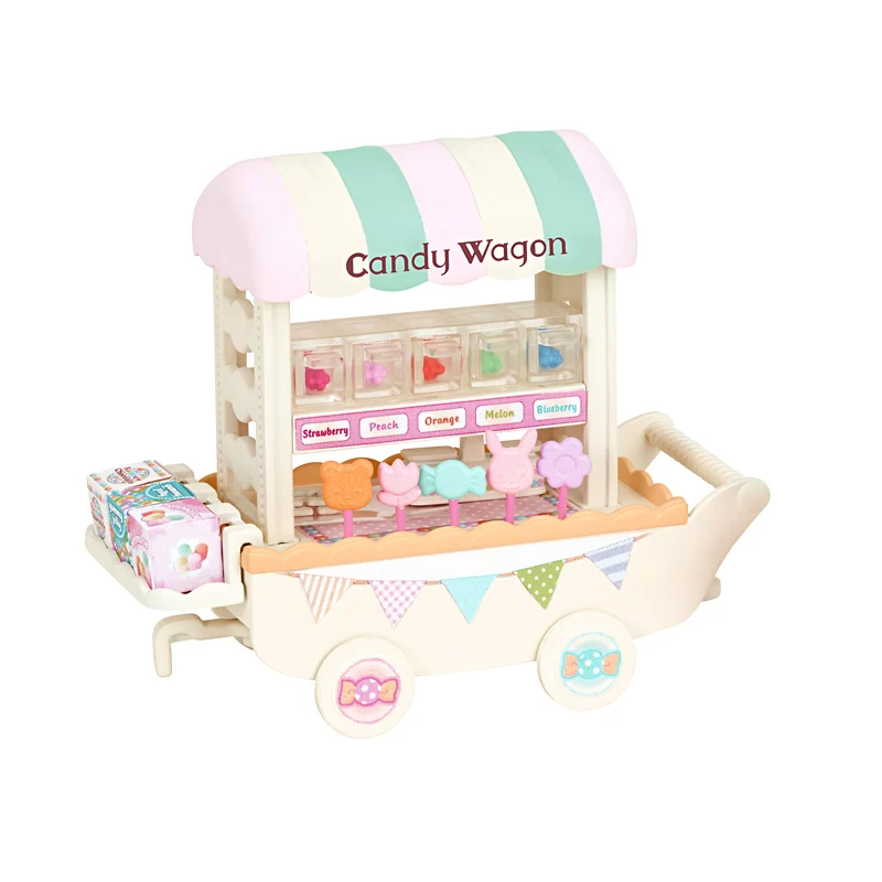 Sylvanian Families конфеты вагон Леденец Украшения кукольный домик игровой набор более 30 штук#5266 без фигурок