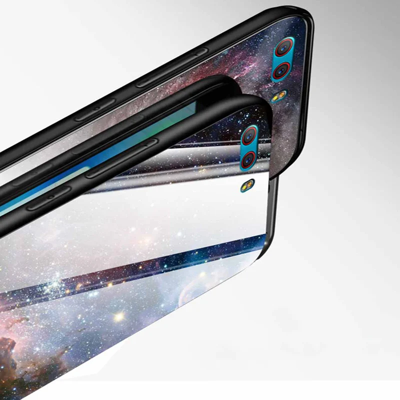 Роскошный чехол из закаленного стекла для Nubia Z17 MiniS, чехол с мягкой силиконовой рамкой, жесткая задняя крышка для Nubia Z 17 Minis z17minis, оболочка