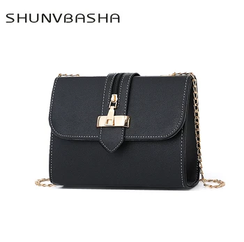 

SALE!SHUNVBASHA Small Women Bags Flap PU leather Clutch Bags Designer Mini Shoulder Bag Women Handbag Hot Sale purse
