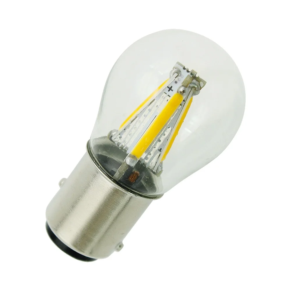 

1pcs ANBLUB NEW Car LED 1157 1156 BAU15S BA15S P21W Turning Lights Tail Brake Bulbs 12V 4 COB Auto Reverse Light Signal Lamp