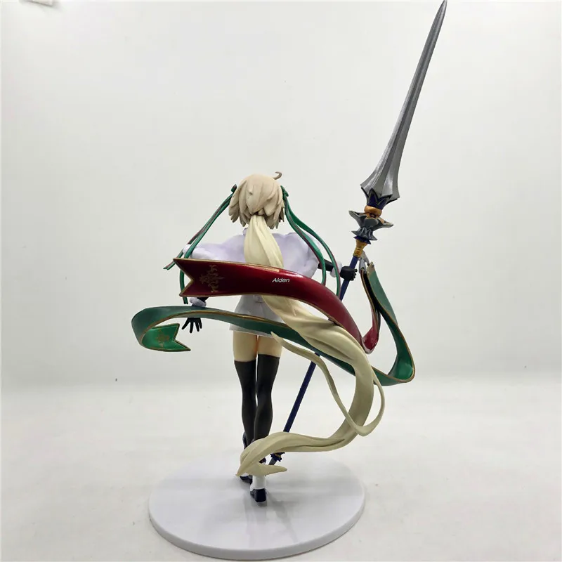 " Fate/Grand заказ второго поколения Joan of Arc Stance Рождество Лилия ПВХ фигурка Коллекционная модель игрушечная коробка 18 см B7