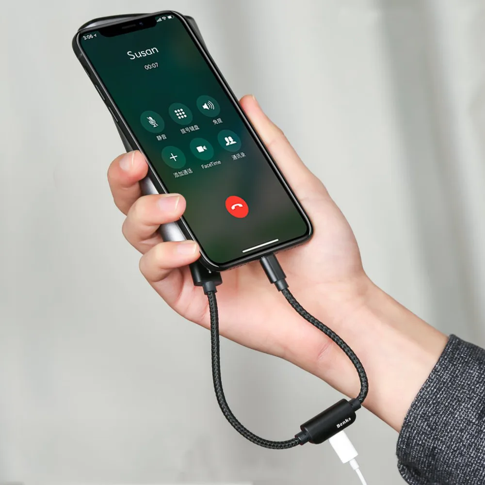 IPhone к HDMI, VGA, аудио разветвитель кабеля, iPone кабель для зарядного устройства с аудио-адаптер для iPhone 7/7 Plus/8/8 Plus/X/XS/XR/XS MAX-черный