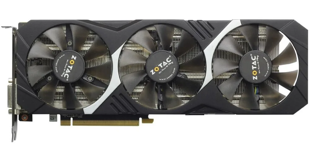 Видеокарта ZOTAC GeForce GTX 970 4 Гб 256Bit GDDR5 видеокарты для nVIDIA GM204 Оригинал GTX970 1050 1050ti ti 4GD5