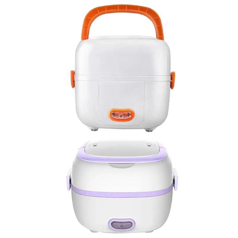 

Mini Rice Cooker Heating Electric Lunch Box Multi-function Thermal Insulation Food Meal Box Portable Food Steamer