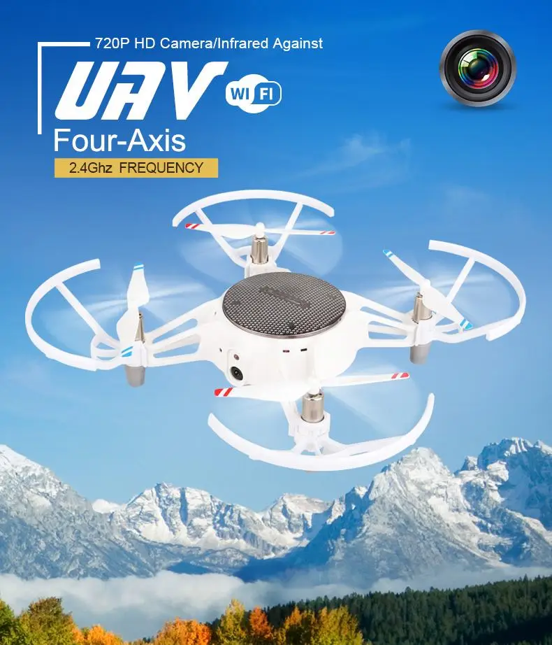 Los Rabbit XY-021 wifi FPV 3D рулон мини Дрон с 720 P HD камерой мульти-машина инфракрасный боевой Квадрокоптер VS Mitu Дрон