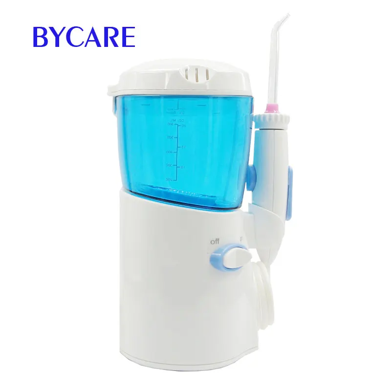 

BYCARE water jet to clean teeth ultra dental water jet flosser with 600ml and 7tips