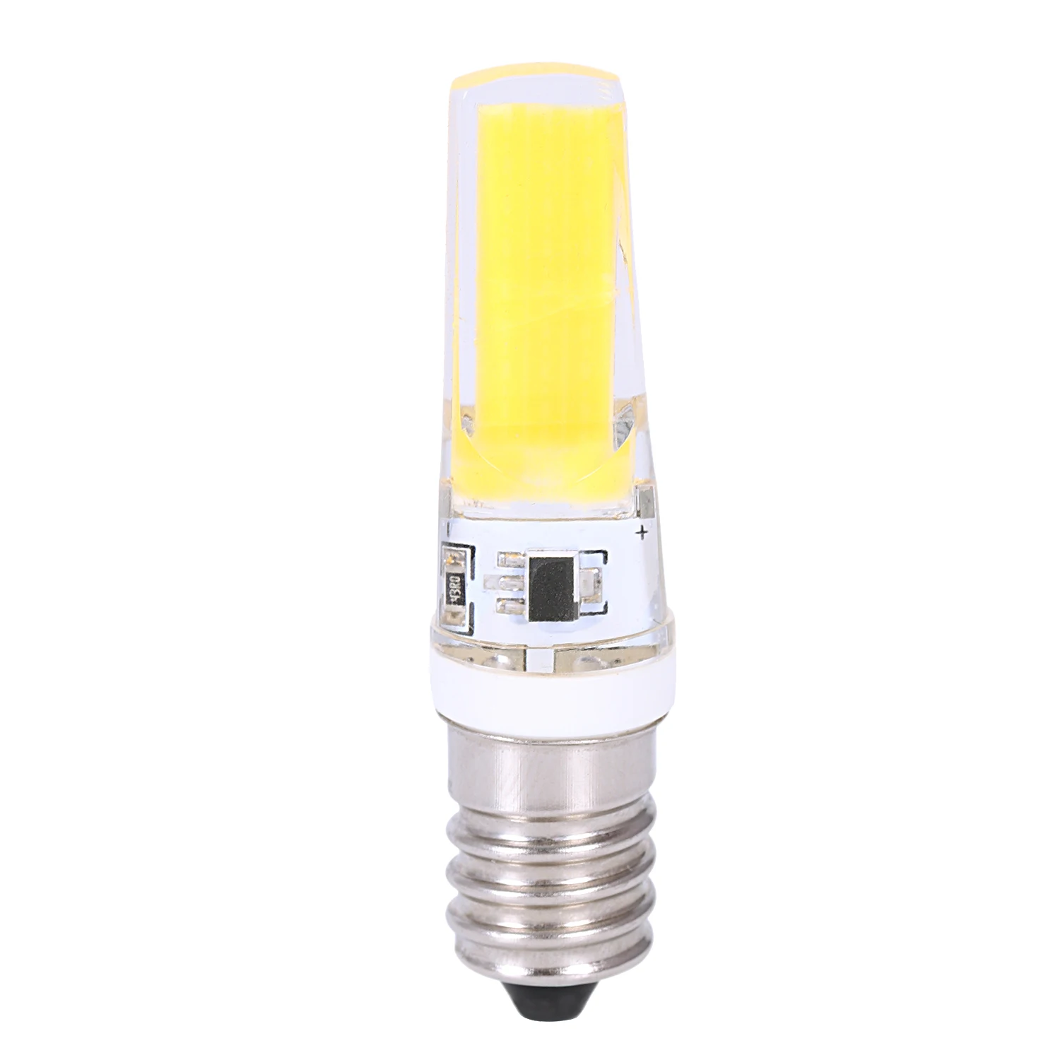 BIFI-2pcs E14 5 Вт COB 2508 220 В светодио дный затемнения лампы белый теплый свет лампы