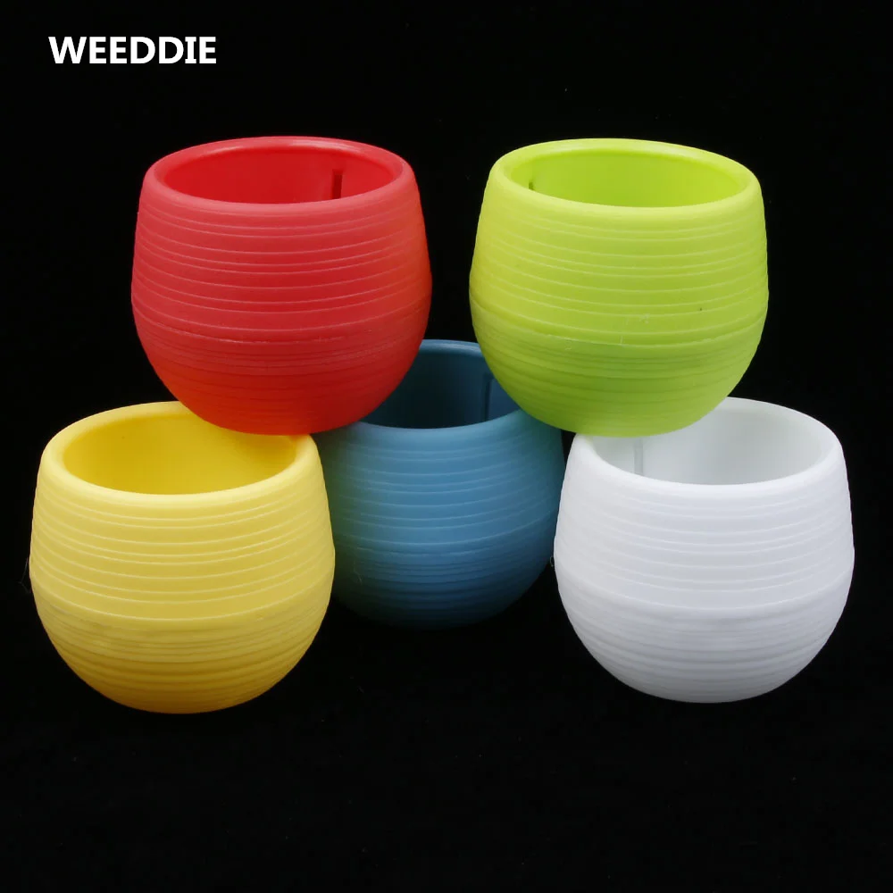 

Mini Planter Pots Colorful Plastic Flower Home Office Desktop Garden Decor