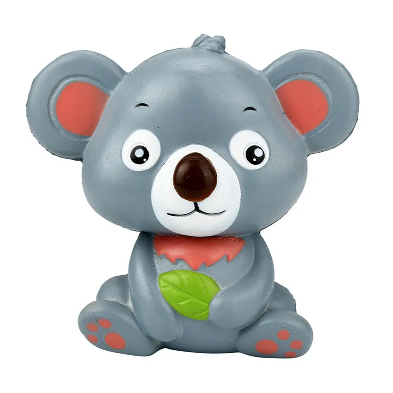 Игрушки для детей антистрессовый Кот медленно поднимающийся 12 см коала крем ароматизированный мягкий медленно поднимающийся облегчить стресс поднимающийся игрушечные приколы