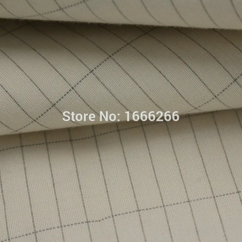 

BLOCK EMF Earth Silver Cotton Fabric In Ripstop Type