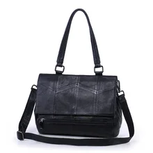 Новая брендовая сумка из натуральной кожи, настоящие сумки из телячьей кожи, Женская Повседневная сумка на плечо, сумки-мессенджеры, кошельки для женщин