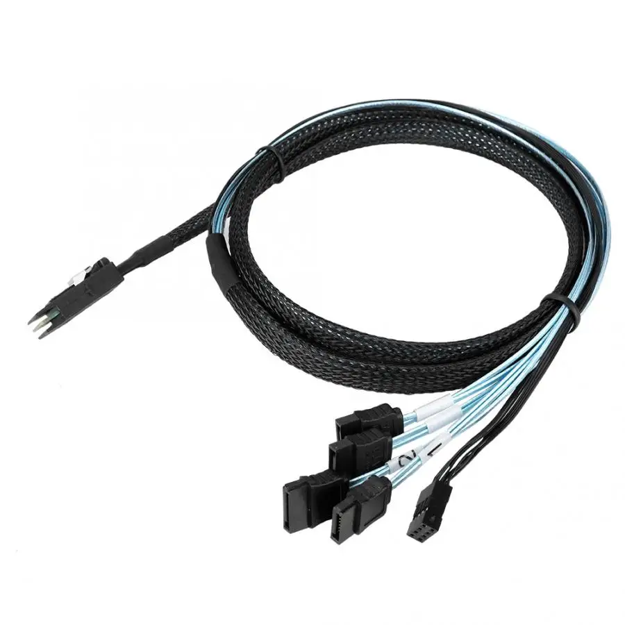 AIQ-YP19123 MINISAS36P-4SATA7P+ 8 P 6 Гбит/с 1 м высокоскоростной передачи медный кабель для передачи данных