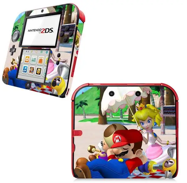 YS2DS0028 Аксессуары для игр наклейка для 2DS защитная крышка наклейка виниловая кожа для nintendo 2DS скины стикеры s для nintendo аксессуары - Цвет: YS2DS0028