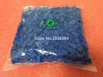 

2000PCS/LOT 2.54mm blue close type mini jumper for pin header