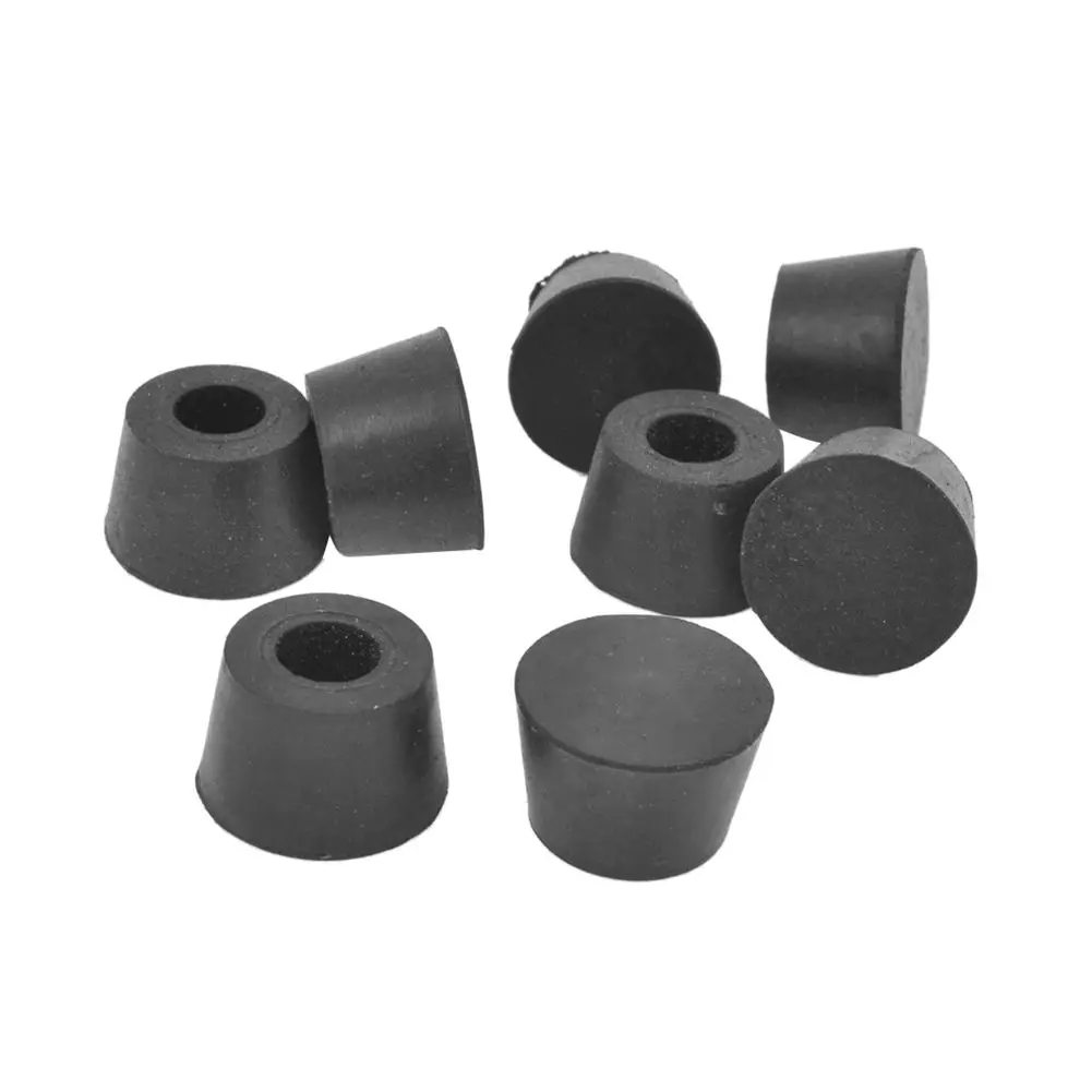 

8Pcs Furniture Table Chair Leg Some Foot Capsules Floor Protector Black