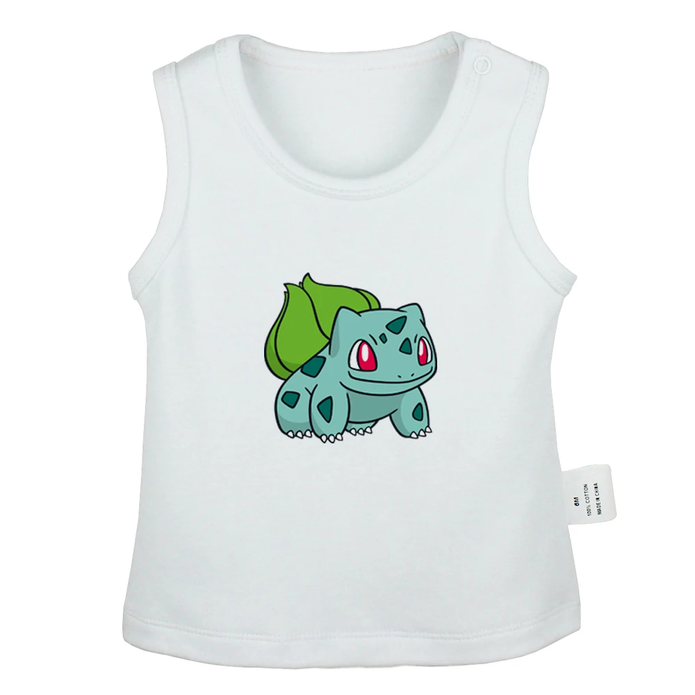 KEEP CALM AND SMOKE WEED Покемон чармандер Bulbasaur Детские майки футболки для новорожденных жилет без рукавов хлопковая одежда для новорожденных - Цвет: ifBabyYV580W