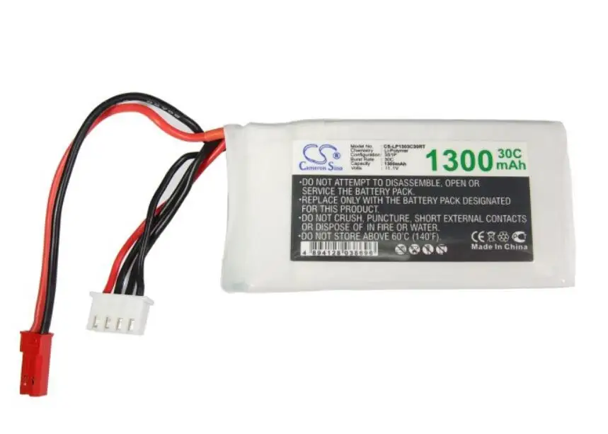 Cameron sino 1300 mah аккумулятор для RC CS-LP1303C30RT батареи