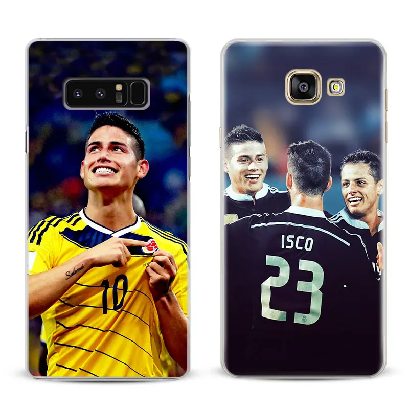 

James Rodriguez Coque Cover Shell For Samsung Galaxy S4 S5 S6 S7 Edge S8 Plus Note 8 2 3 4 5 A5 A7 J5 2016 J7 2017 Phone Case