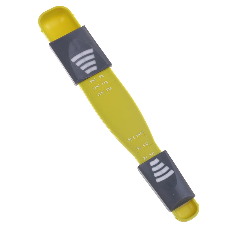 1 шт. инструмент для выпечки двойная регулируемая измерительная ложка измерительный Совок измерительные ложки, кухонные принадлежности