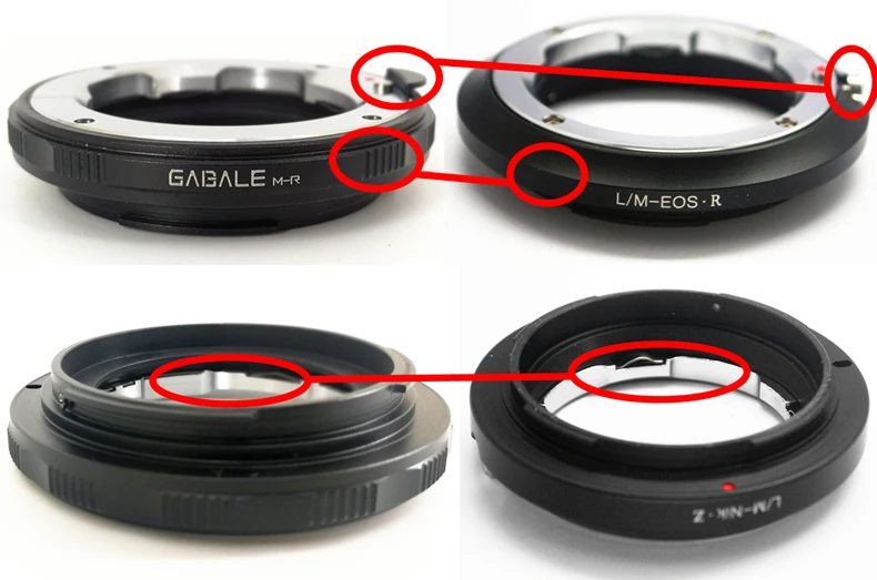 LM-RF переходное кольцо для крепления объектива для Leica M Zeiss M VM и Canon EOS R RP RF крепление для объективов LM-EOSR LM-R