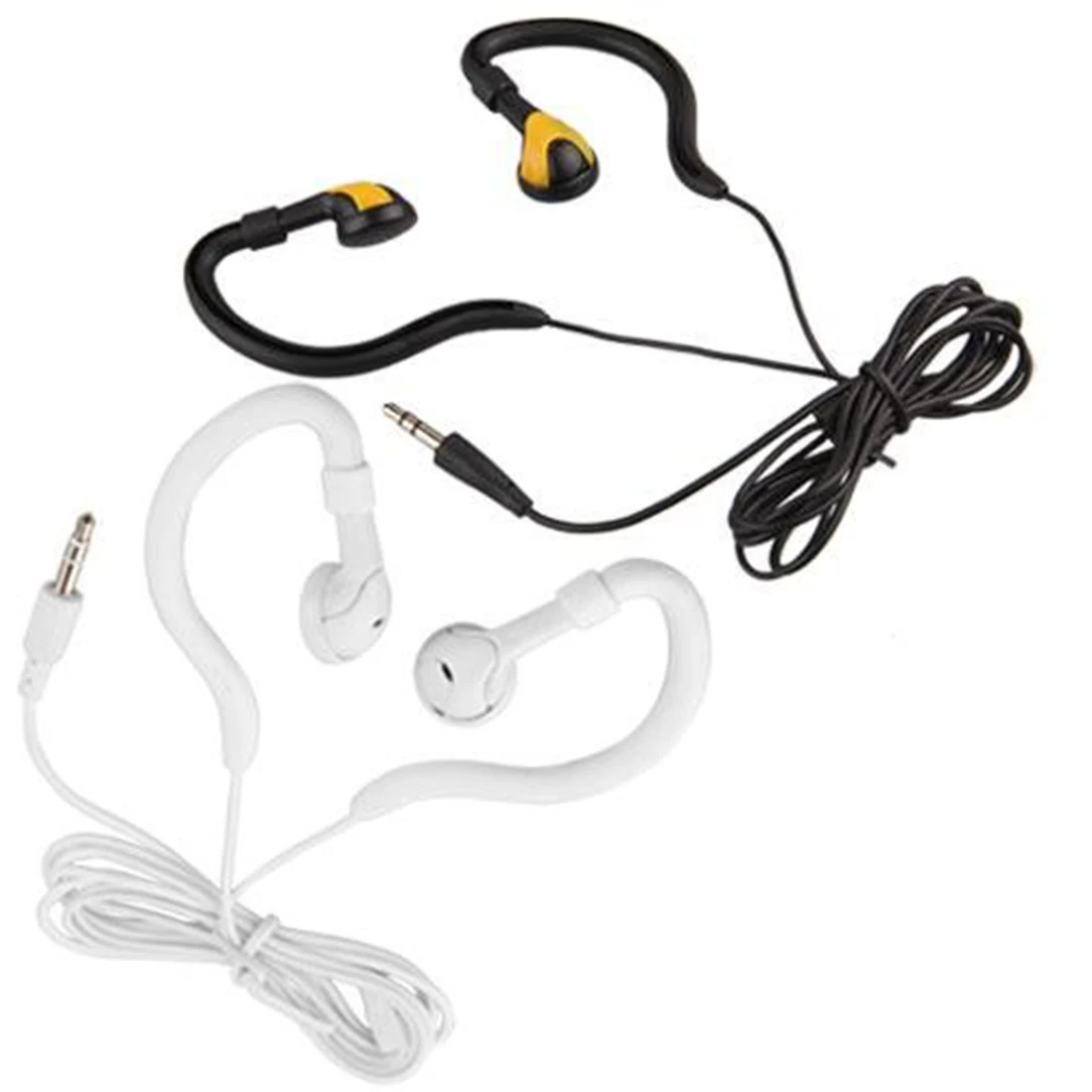 

2016 Hot Sale Running Sports Ear Hook 3.5mm Earphone Headphones Headset for MP3 MP4 iPhone 2 Colors Free Shipping