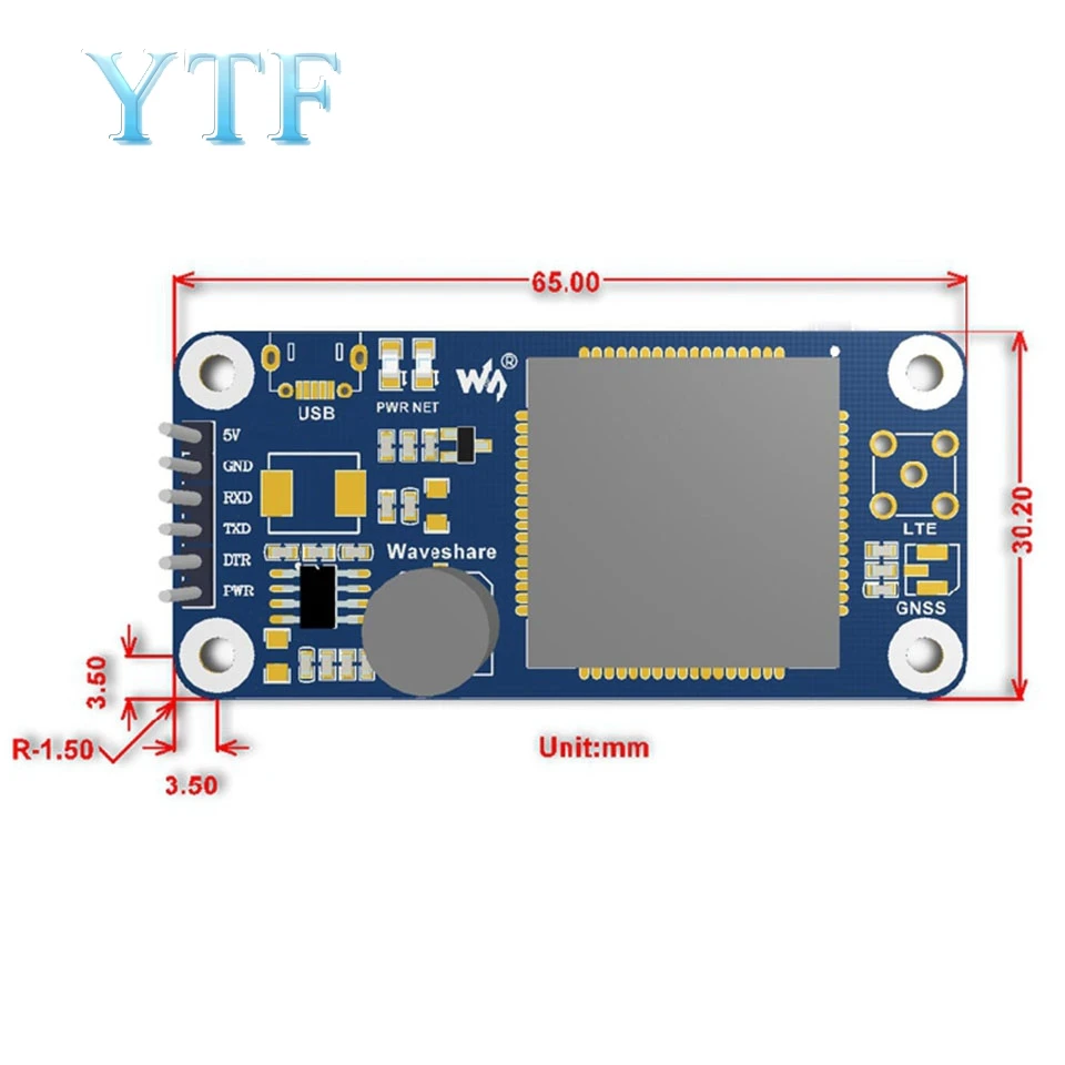 Raspberry Pi 3 B + SIM7000C NB-IoT/eMTC/EDGE/GPRS/GNSS плата расширения 4G связи