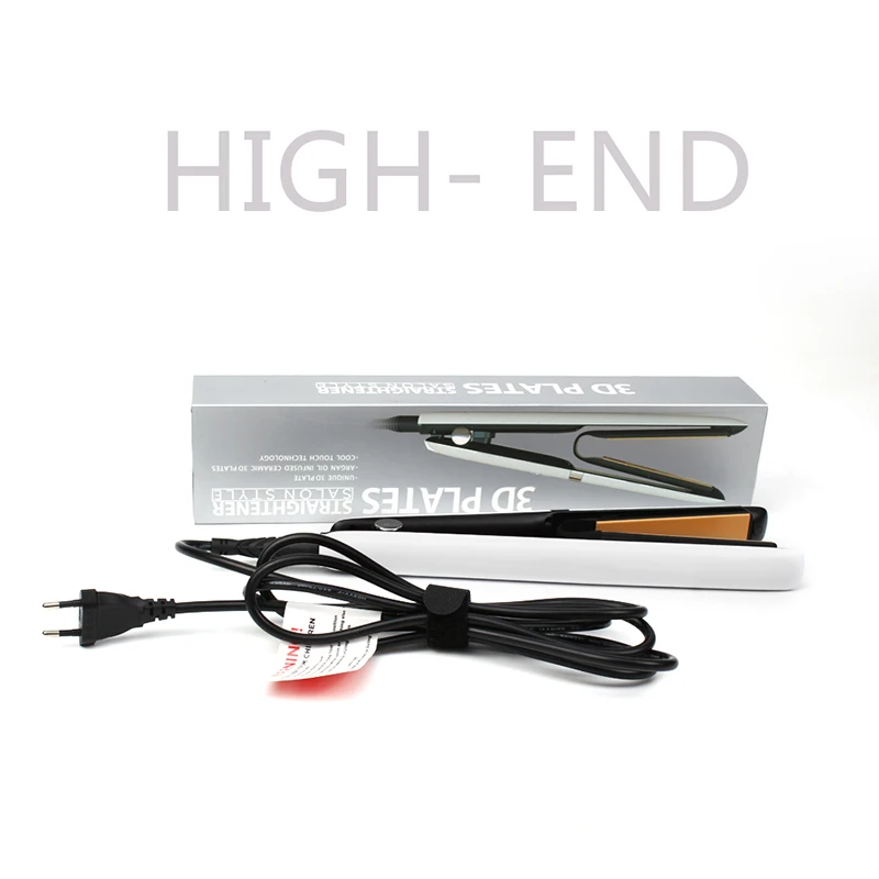 

Ceramic Hair Straightener Flat Iron LCD Display Hair Straightener&Curler Brush Fast Heat Salon Perfect Hair Styling Tool
