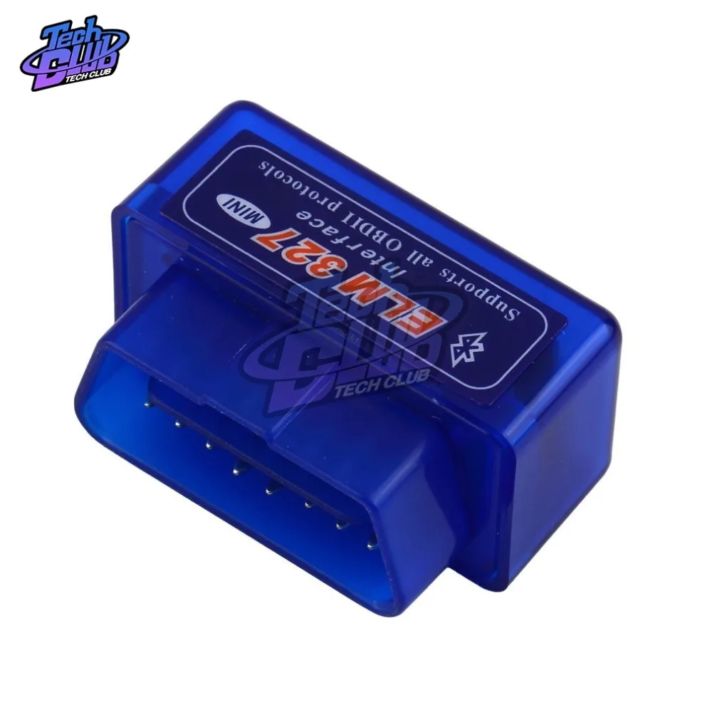 Супер Мини ELM327 Bluetooth V2.1 OBD2 адаптер автомобильный диагностический инструмент сканер ELM 327 Bluetooth для OBDII протокол