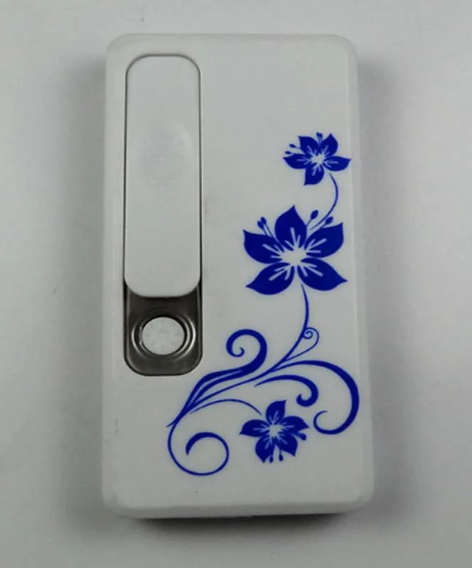 Синий и белый фарфор USB Зажигалка