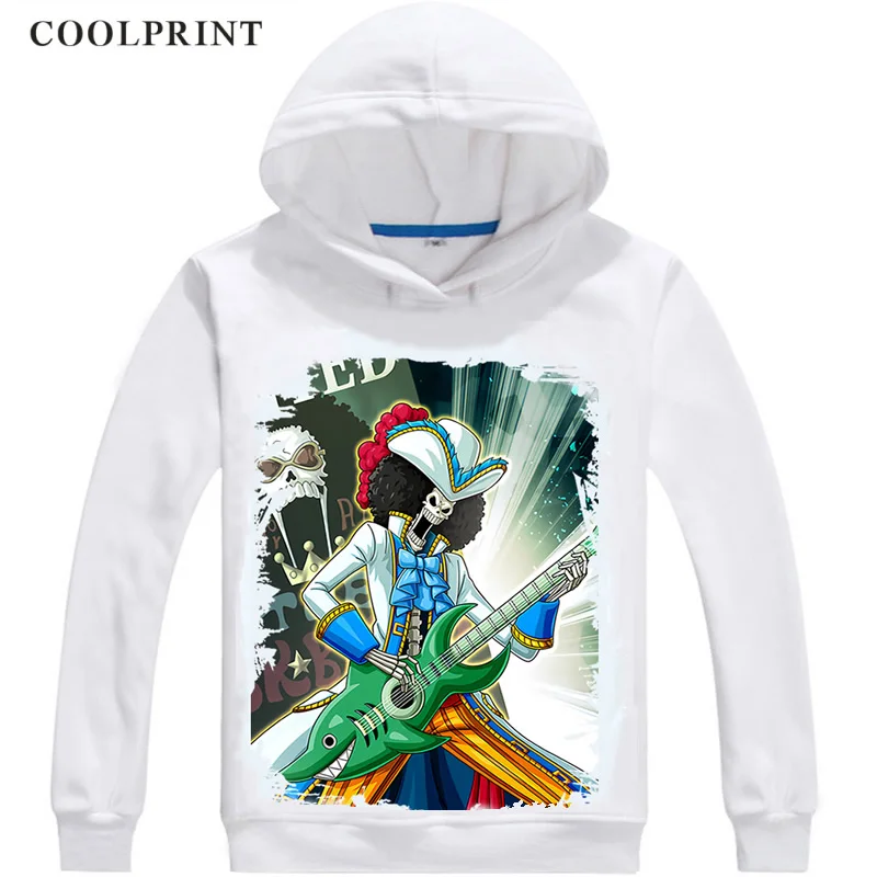 Цельнокроеные толстовки с капюшоном COOLPRINT аниме-Толстовка Manga Wan Pisu соломенная шляпа Пираты Humming Brook Soul King Burukku Косплей толстовки - Цвет: Style 19