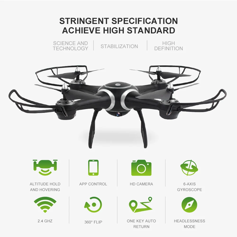 S7 Drone с Камера HD 720 P высота удерживайте один ключ возврата RC Drone RC Quadcopter детская Подарочная игрушка для детей