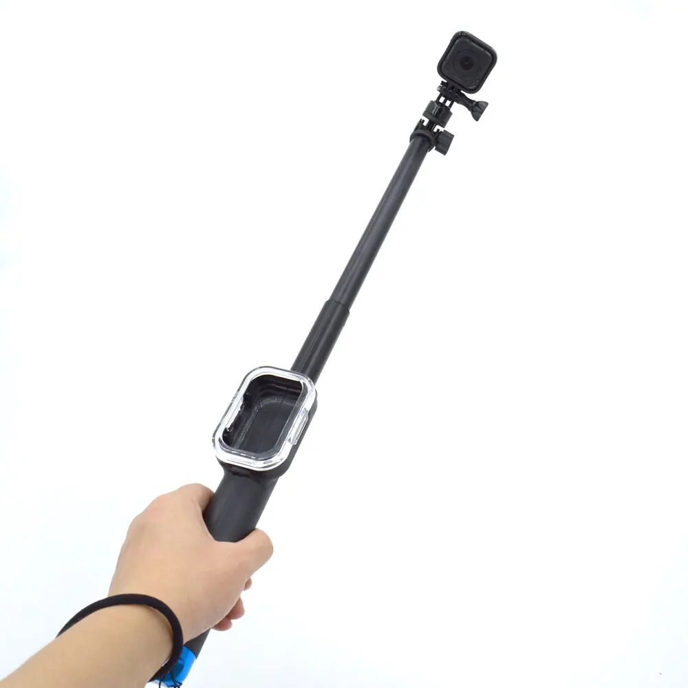 For Go Pro Accessories 39 Extendable Handheld Pole Telescopic Monopod Stick Wifi Remote Case for Gopro