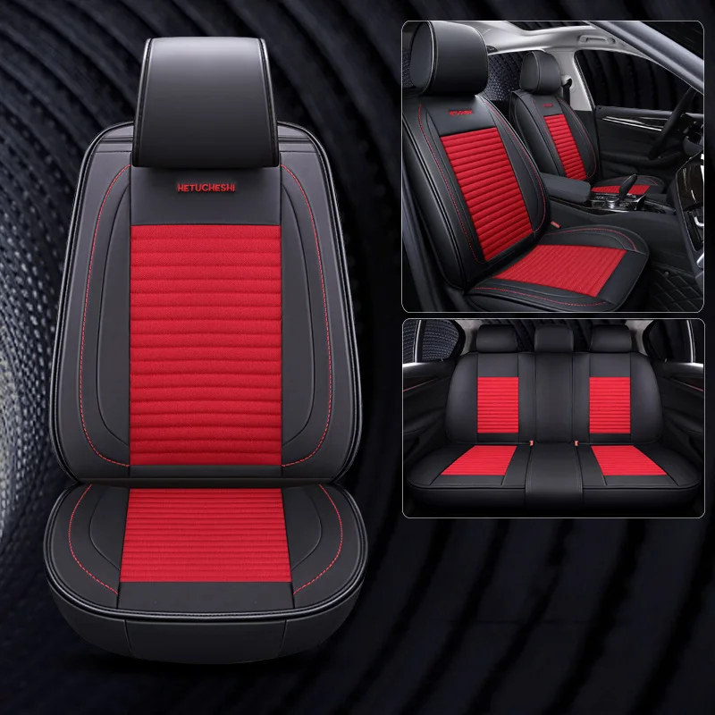 Чехол для автокресла, чехлы для автокресел, аксессуары для kia Carens ceed cee 'd Sportswagon sw 2008 2013 cerato 2011 - Название цвета: red