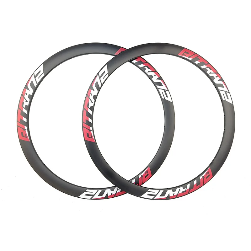 

Light Road disk brake 42mm height 25mm wide Asymmetric carbon fiber rims Clincher Tubeless 700C disk bike wheel Tubular availabl