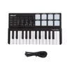 Haute Qualité Worlde mini Portable Mini Clavier et Tambour Pad 25-Key USB MIDI Contrôleur ► Photo 2/6