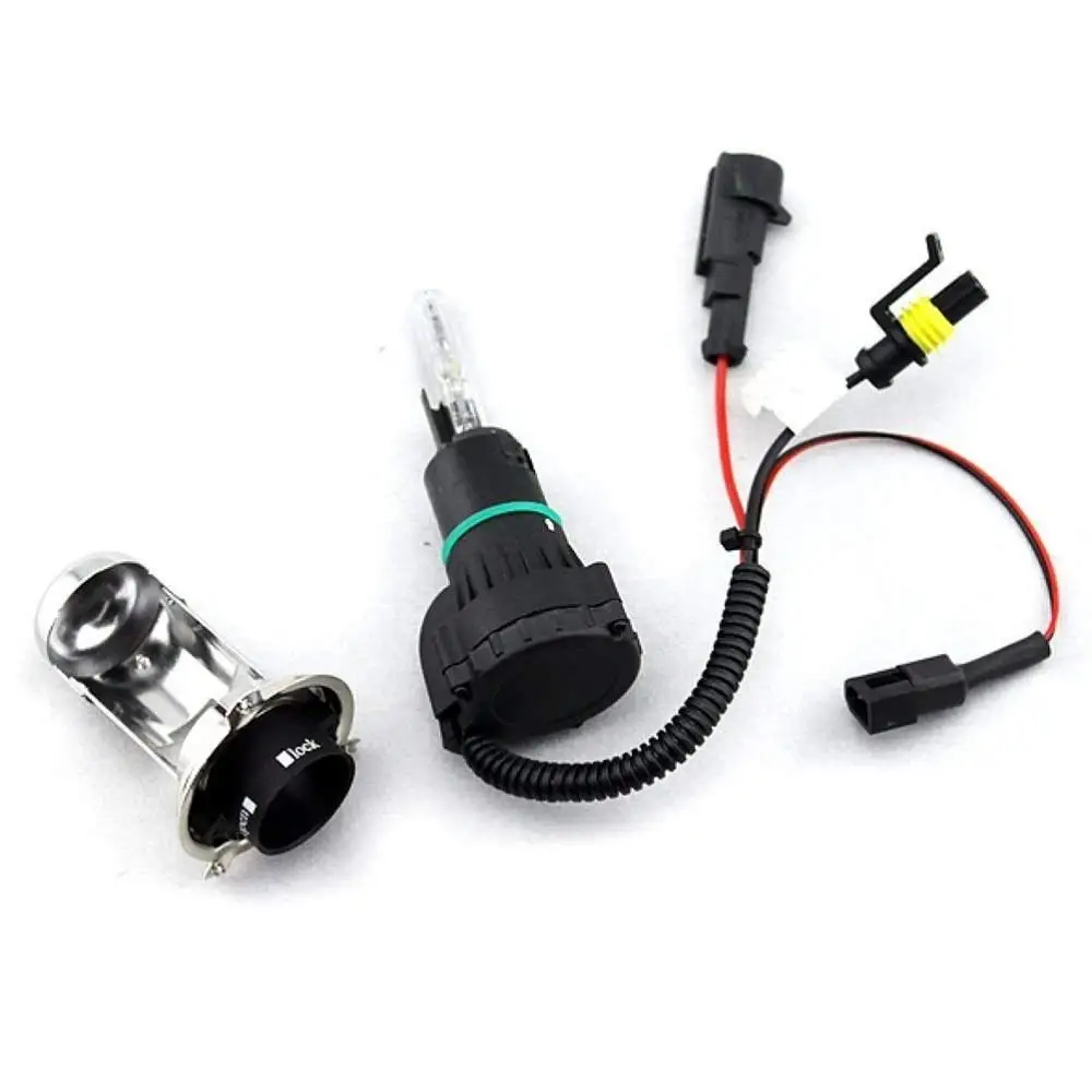 Биксеноновые ксеноновые лампы H4 HID Hi Lo постоянного тока 35 Вт сменные фары 4300K 5000K