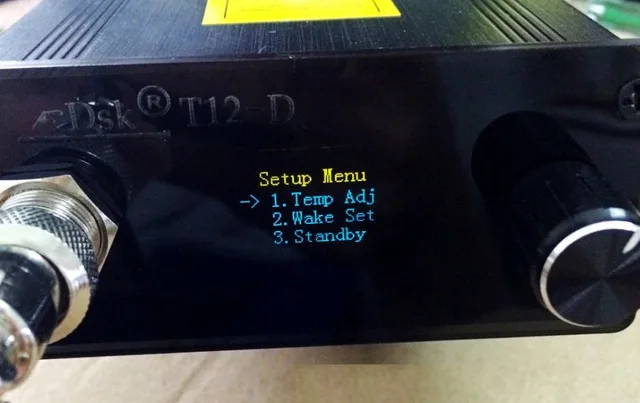 T12 case T12 Цифровой паяльник станция температура STC oled контроллер - Цвет: T12 case