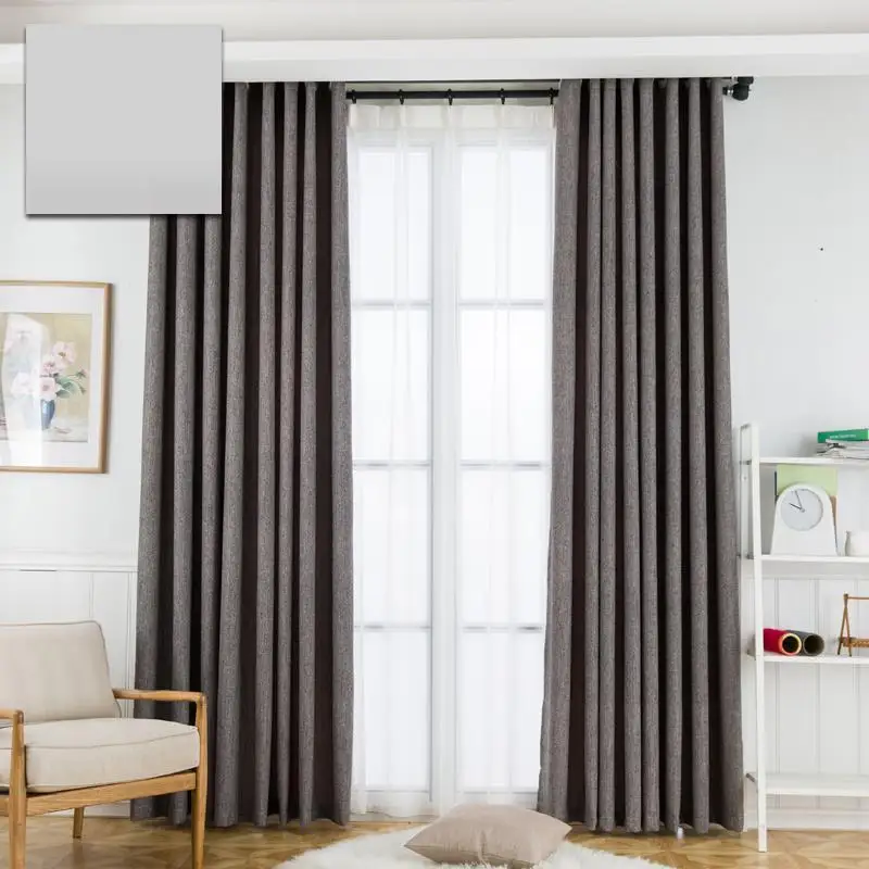 MODEL D Dormitorio Modernas Visillos De Ридо кварто плотные Perde Кухня для Гостиная Cortinas Pour Le салон Rideaux шторы - Цвет: MODEL D
