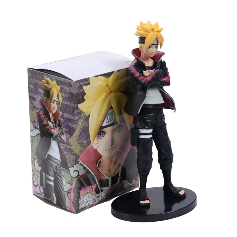 

24CM Naruto Shippuden GEM Shinobi Grandista ROS Uzumaki Boruto PVC Action Figure ETH0
