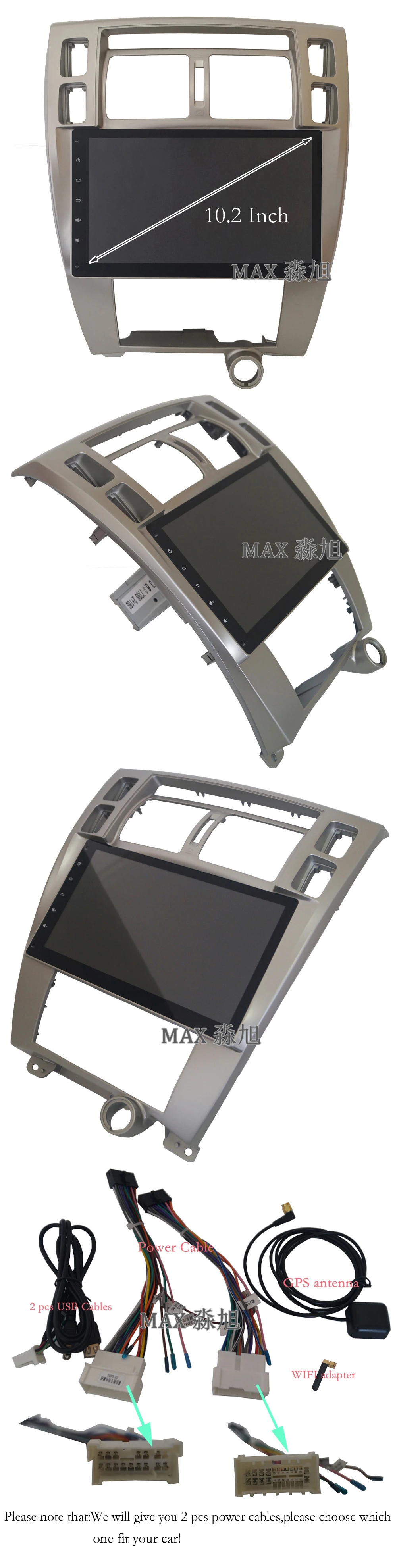 Best MAX 10.2" Android 8.1 Car DVD Player for Hyundai Tucson 2004 2005 2006 2007 2008 2009 2010 2011 2012 2013 2014 WiFi SWC GPS Map 18
