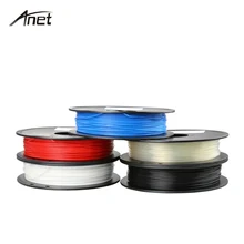 Anet 1,75 мм 0,5 кг/рулон ABS PLA нити 3d Принтер Нити пластиковые резиновые расходные материалы материал нити для 3D ручки 3d принтера