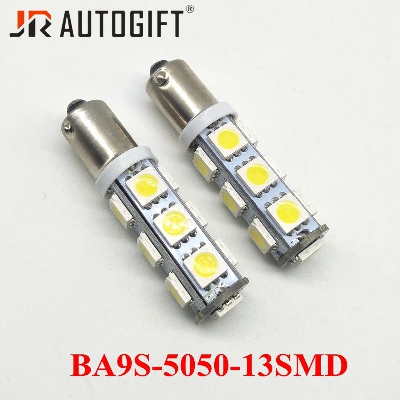 100 pcs 12 V 24 V авто светодиодный BA9S 13SMD 5050 светодиодный 6523 1895 H6W T4W 13 светодиодный smd 5050 Клин светодиодный свет лампы