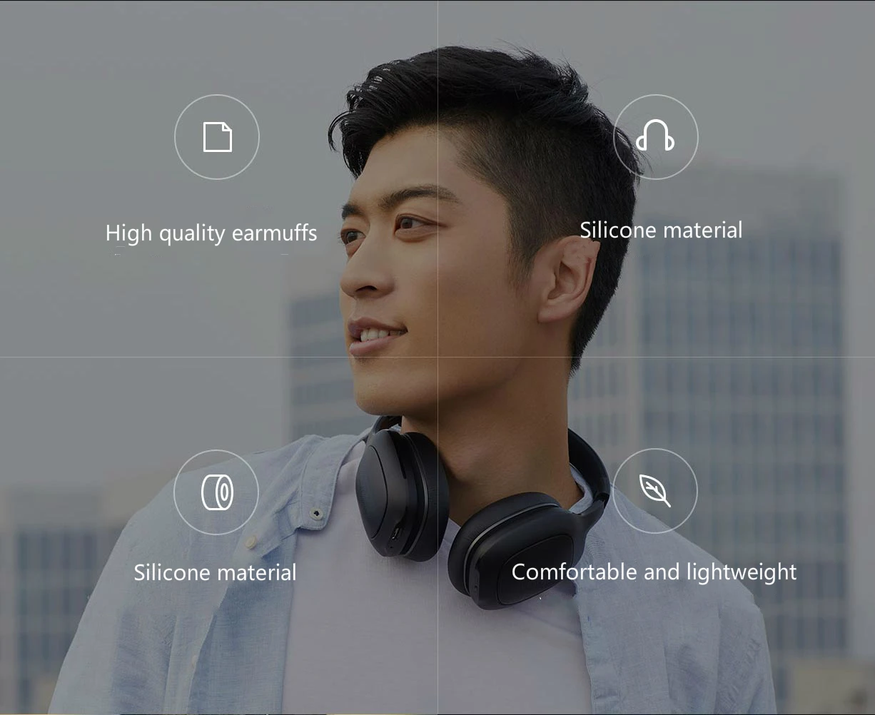 Оригинальные Xiaomi mi Bluetooth беспроводные наушники 4,1 версия Bluetooth наушники aptX 40 мм Dyna mi c PU гарнитура для мобильного телефона