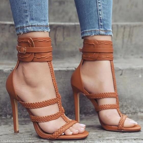 cheap tan heels