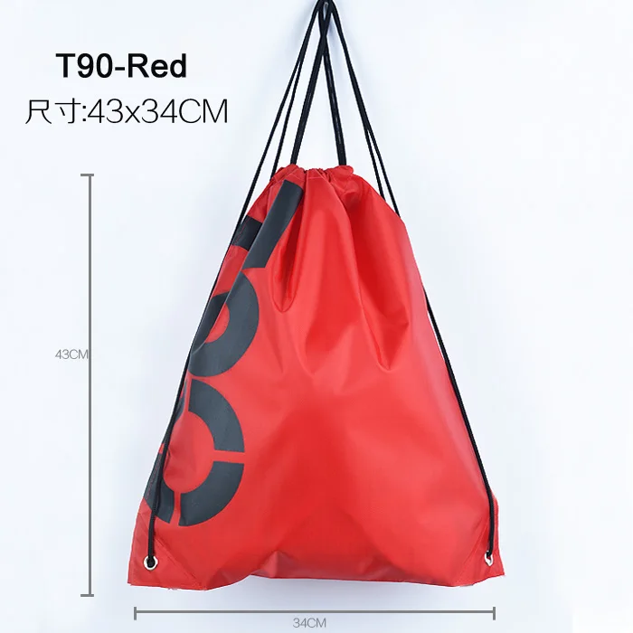 T90Red Одежда заплыва Водонепроницаемый двойной Слои drawstring сумка Рюкзаки сумка Водные виды спорта путешествия Портативный сумка - Цвет: T90Red