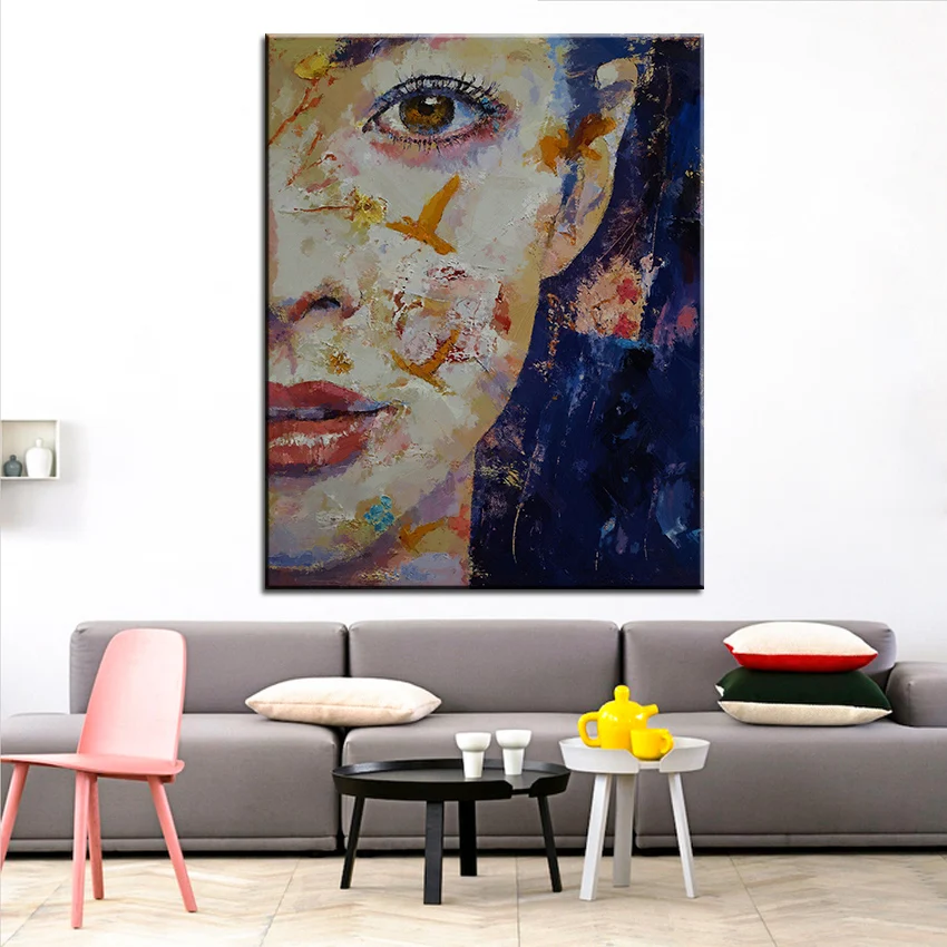 Online kopen wholesale geisha schilderen uit china geisha ... Woonkamer schilderij groot