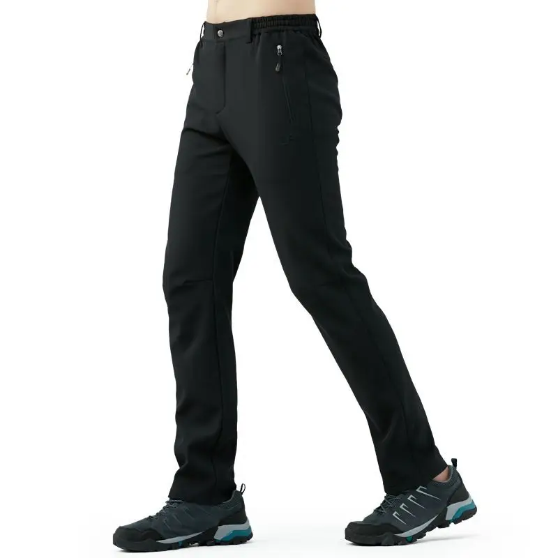 Otoño Invierno pantalones de Polar Delgado hombres mujeres moda Casual pantalones Camping viajes al aire libre Softshell Trekking senderismo Pantalones Otoño Invierno pantalones de Polar Delgado hombres mujeres moda Casual pantalones Camping viajes al aire libre Softshell Trekking senderismo Pantalones