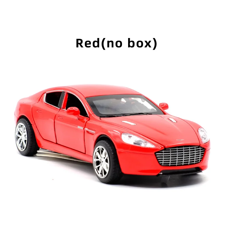 red 1:32, Martin, модель спортивного автомобиля из сплава, литая под давлением, шесть дверей, открывающийся звуковой светильник, Супер гоночный автомобиль, горячее предложение, колесо для детей - Цвет: red