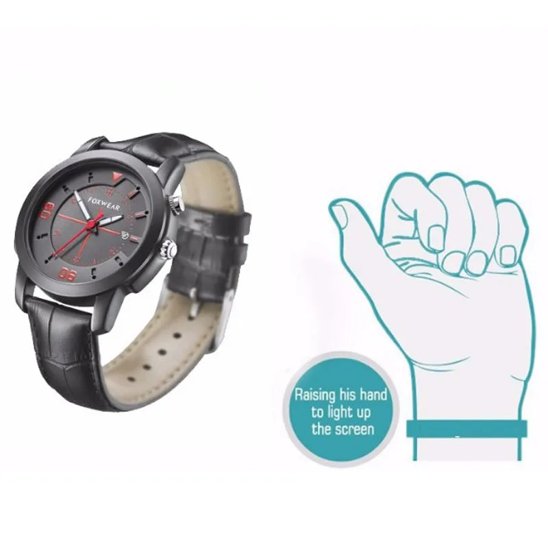 2017 Часы bluetooth часы с циферблатом для деловых людей водонепроницаемые